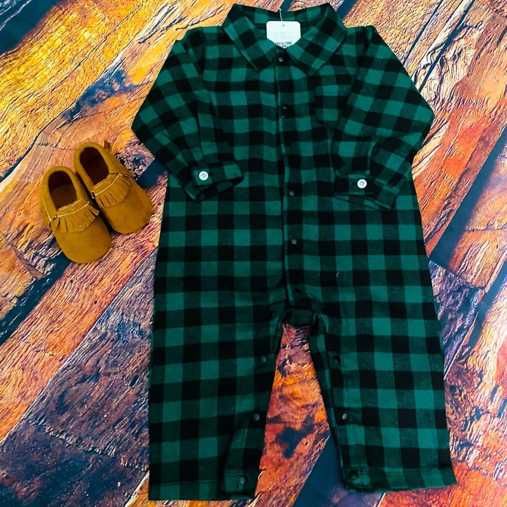 Buffalo Checker Jumper(Green)
